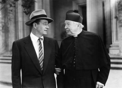 TROUBLE ALONG THE WAY, John Wayne, Charles Coburn, 1953