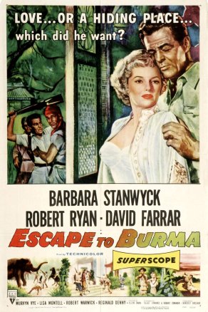 escape to burma one sheet