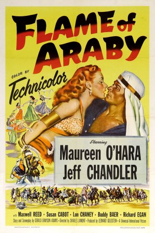 flame of araby one sheet