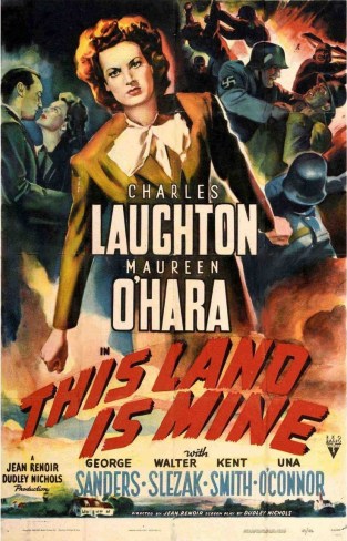 this land is mine poster