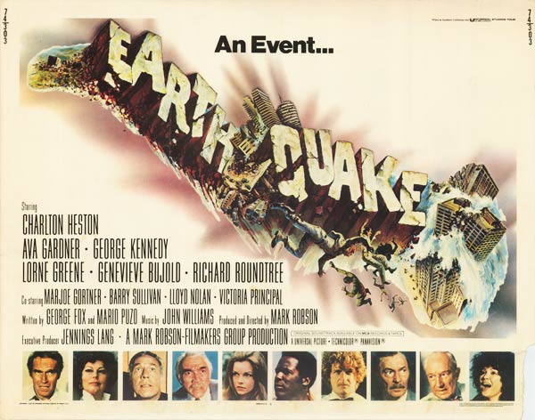 earthquake half sheet