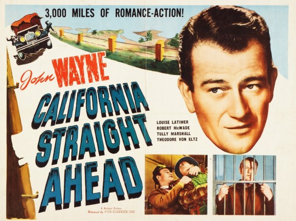 california-straight-ahead-poster